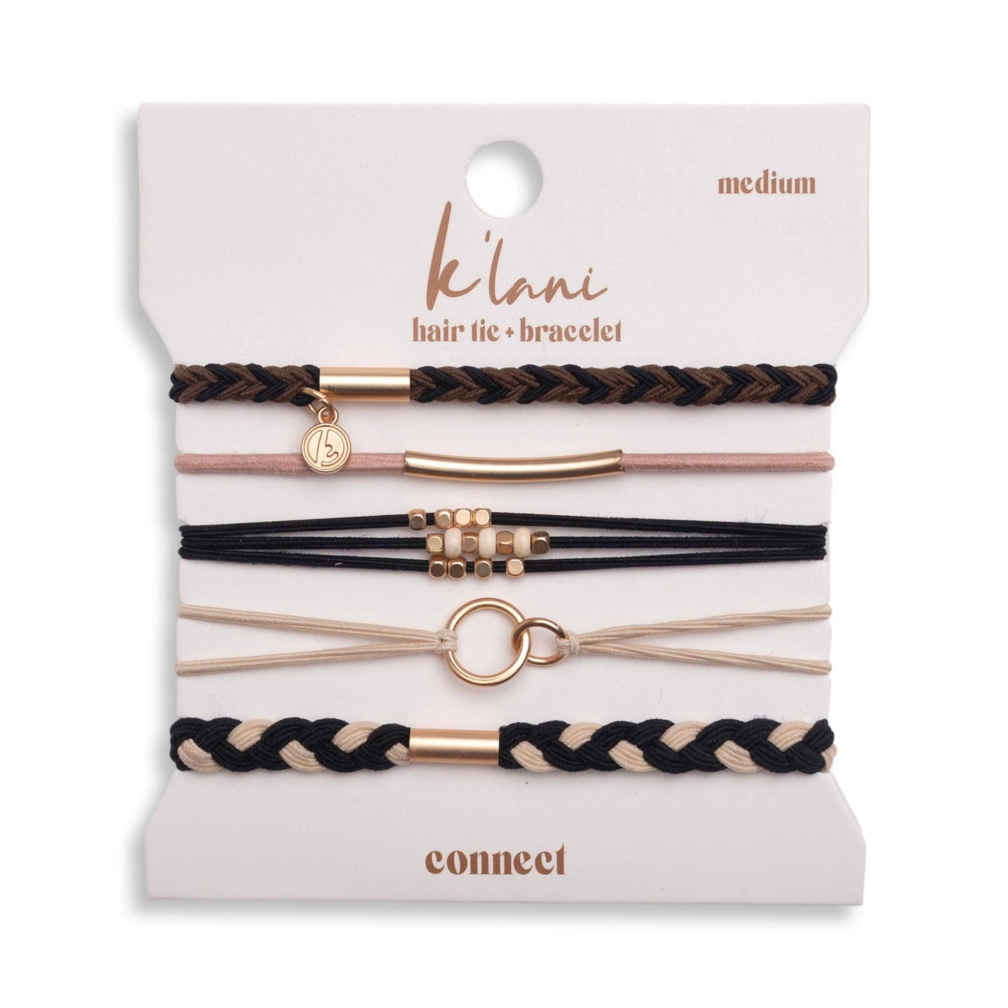 "Connect" Hair Tie Bracelets