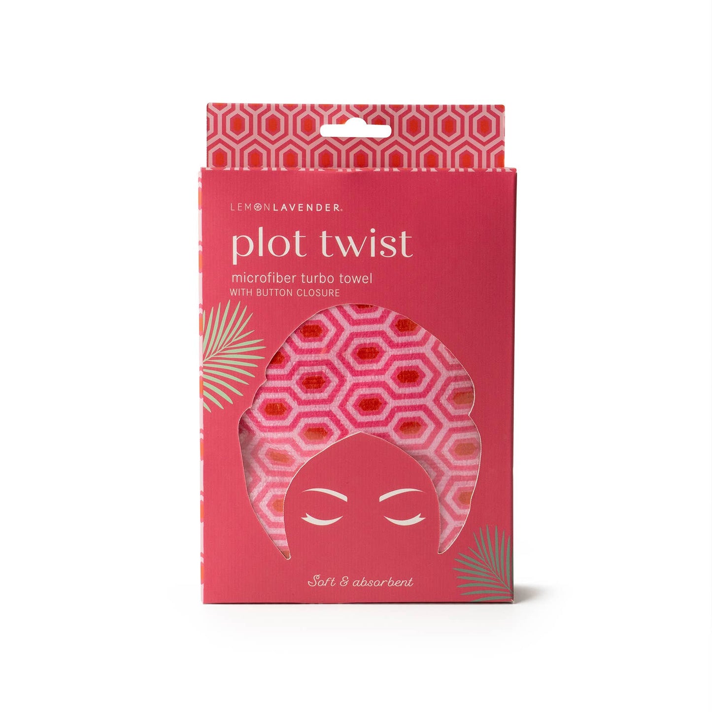 Lemon Lavender Plot Twist hair Turbo Towel