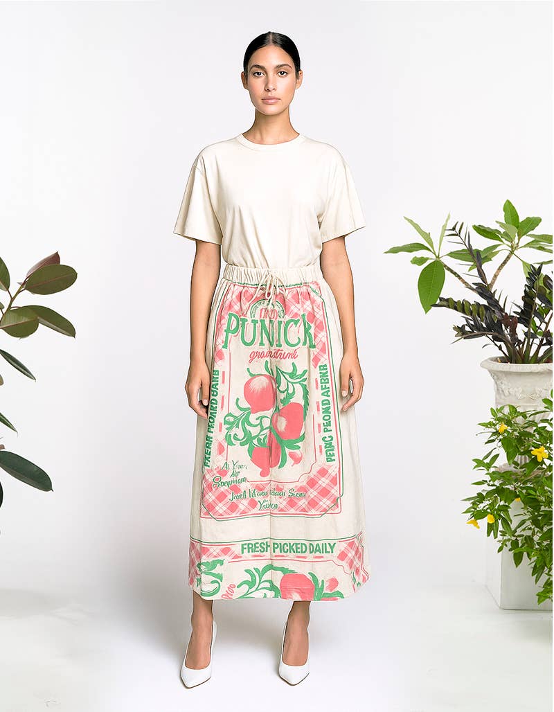 OS 0-10 handcrafted vintage inspire skirt
