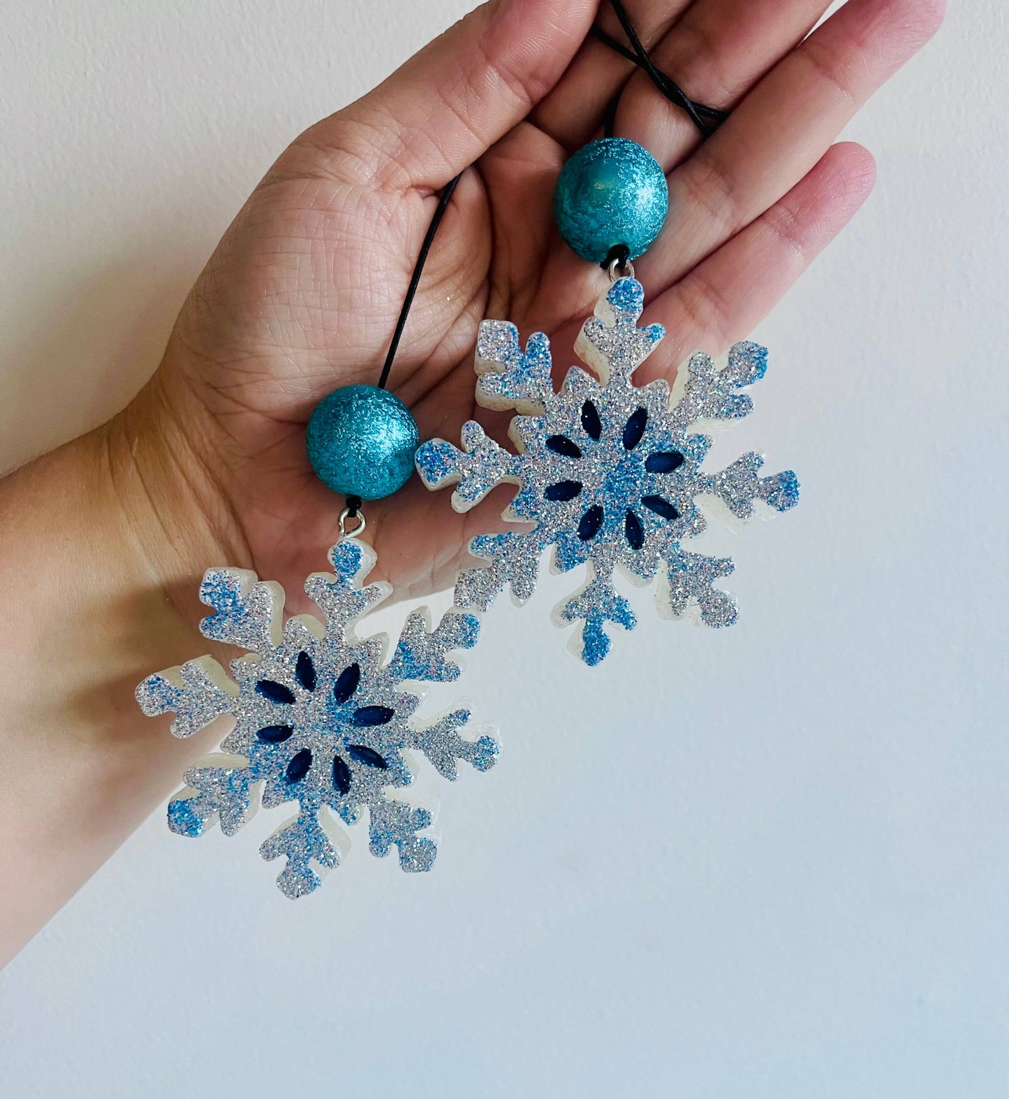 Snowflake Dangle Car Freshie
