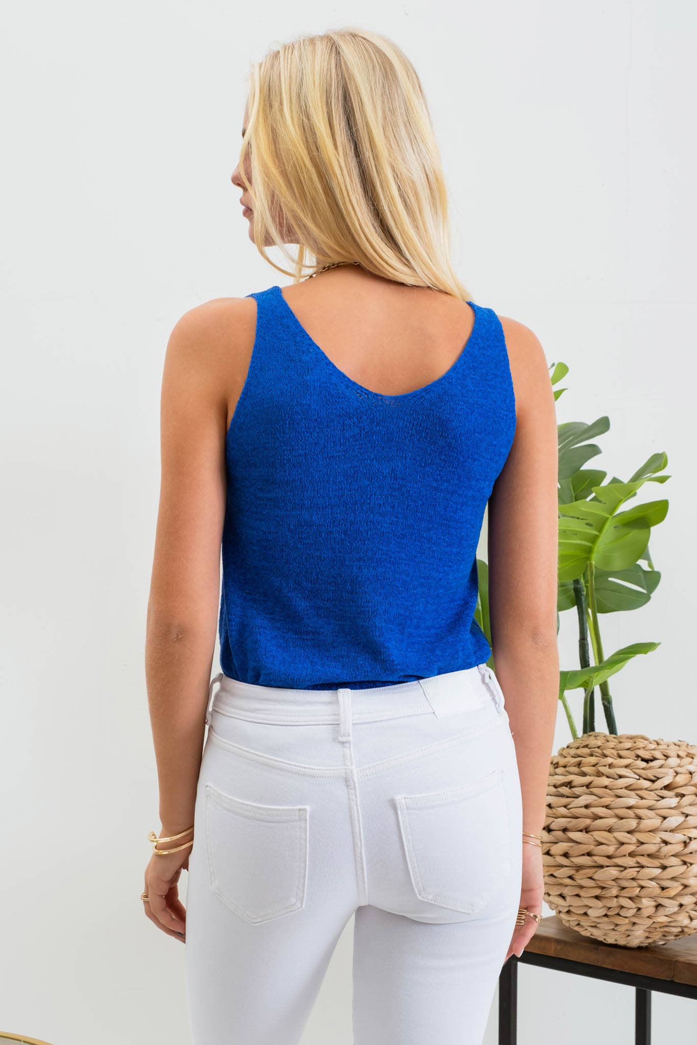 Happiness Knit tank top