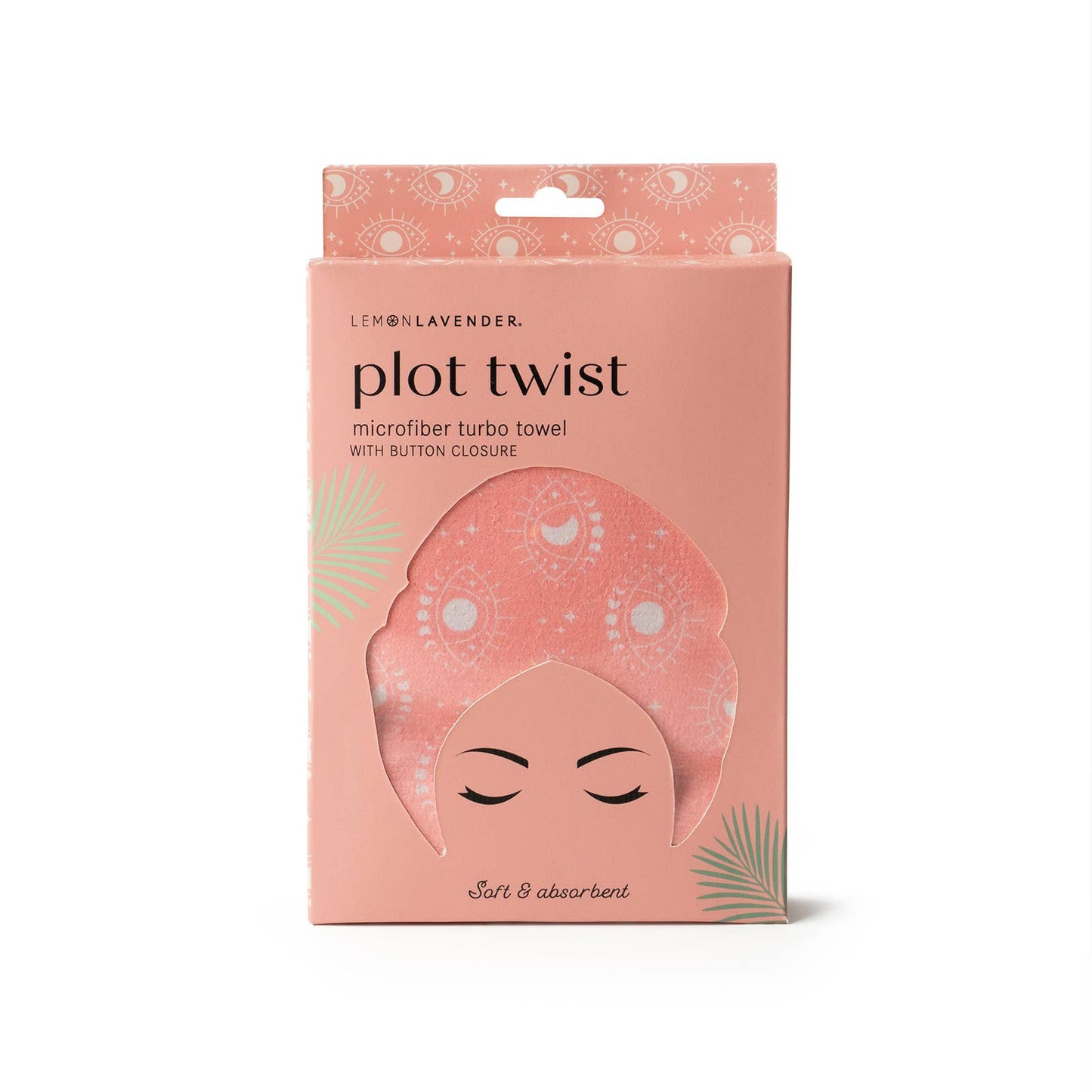 Lemon Lavender Plot Twist hair Turbo Towel