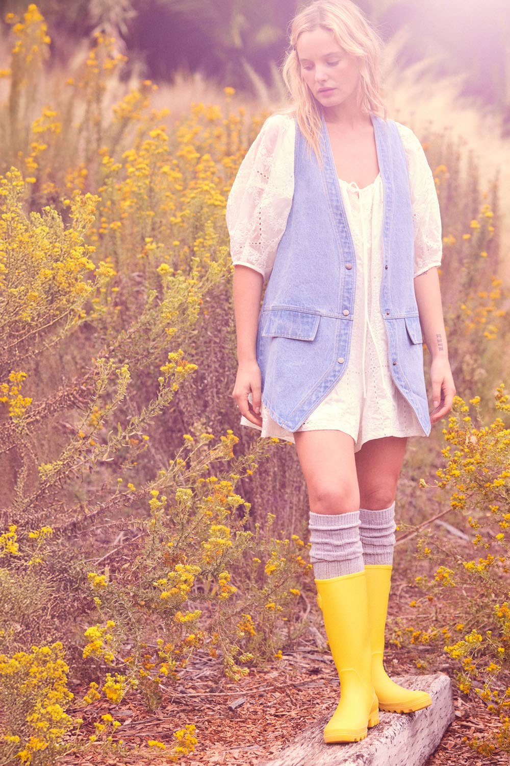 Tate Denim Vest