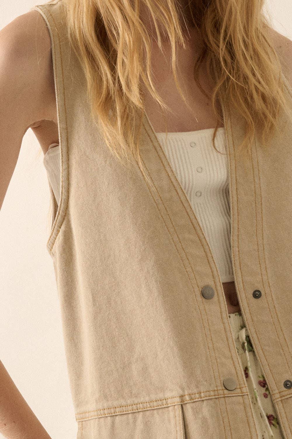 Tate Denim Vest