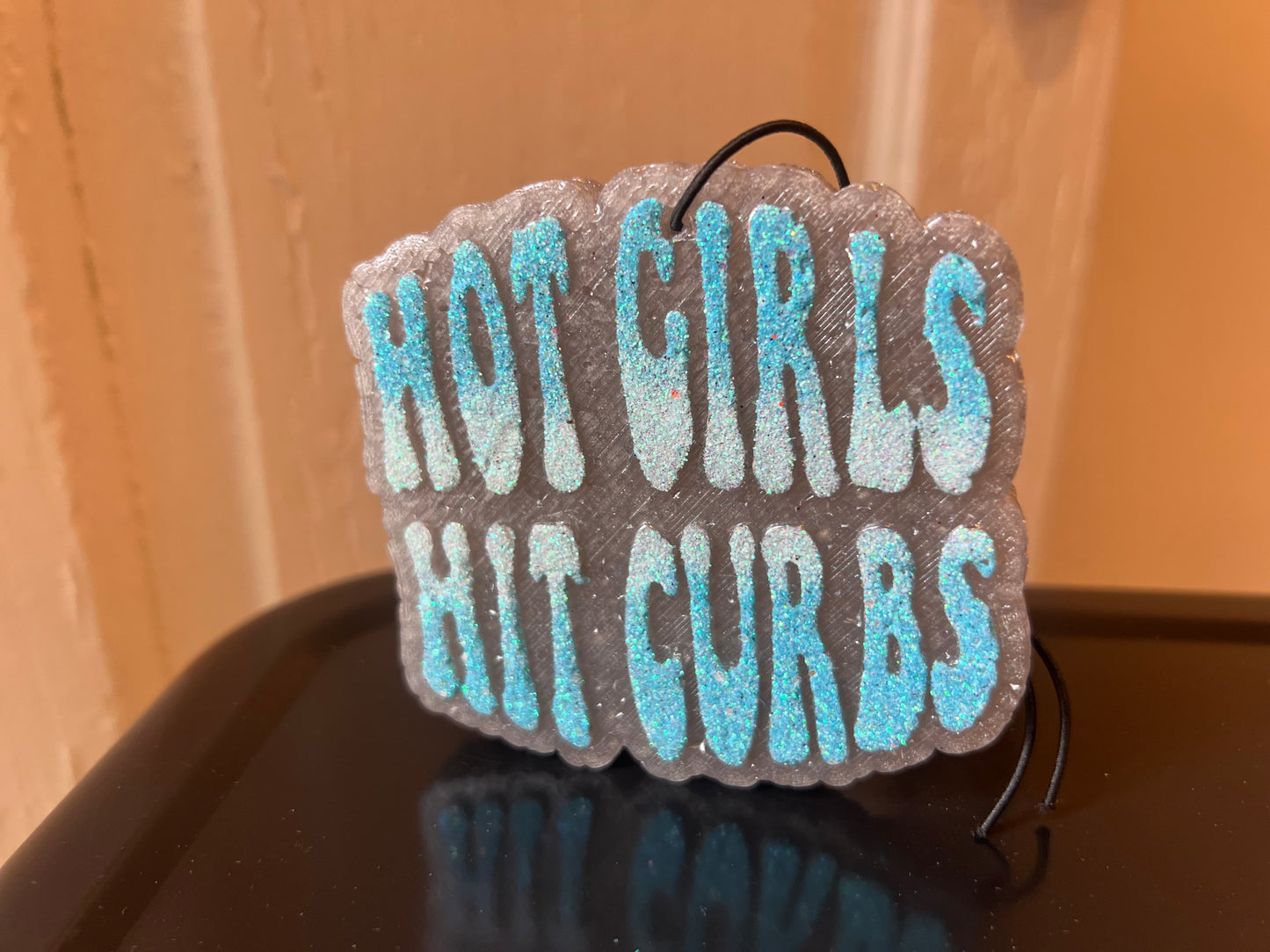 Hot Girls Hit Curbs Car Freshie