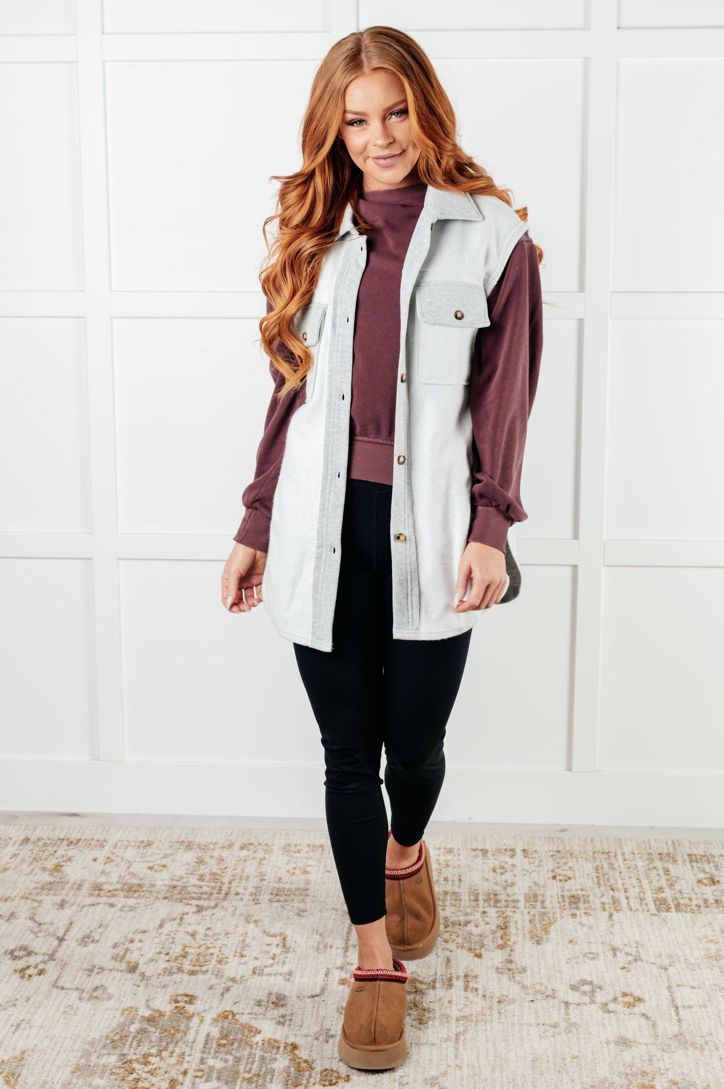 ONLINE EXCLUSIVE Beyond the Basics Pullover in Eggplant