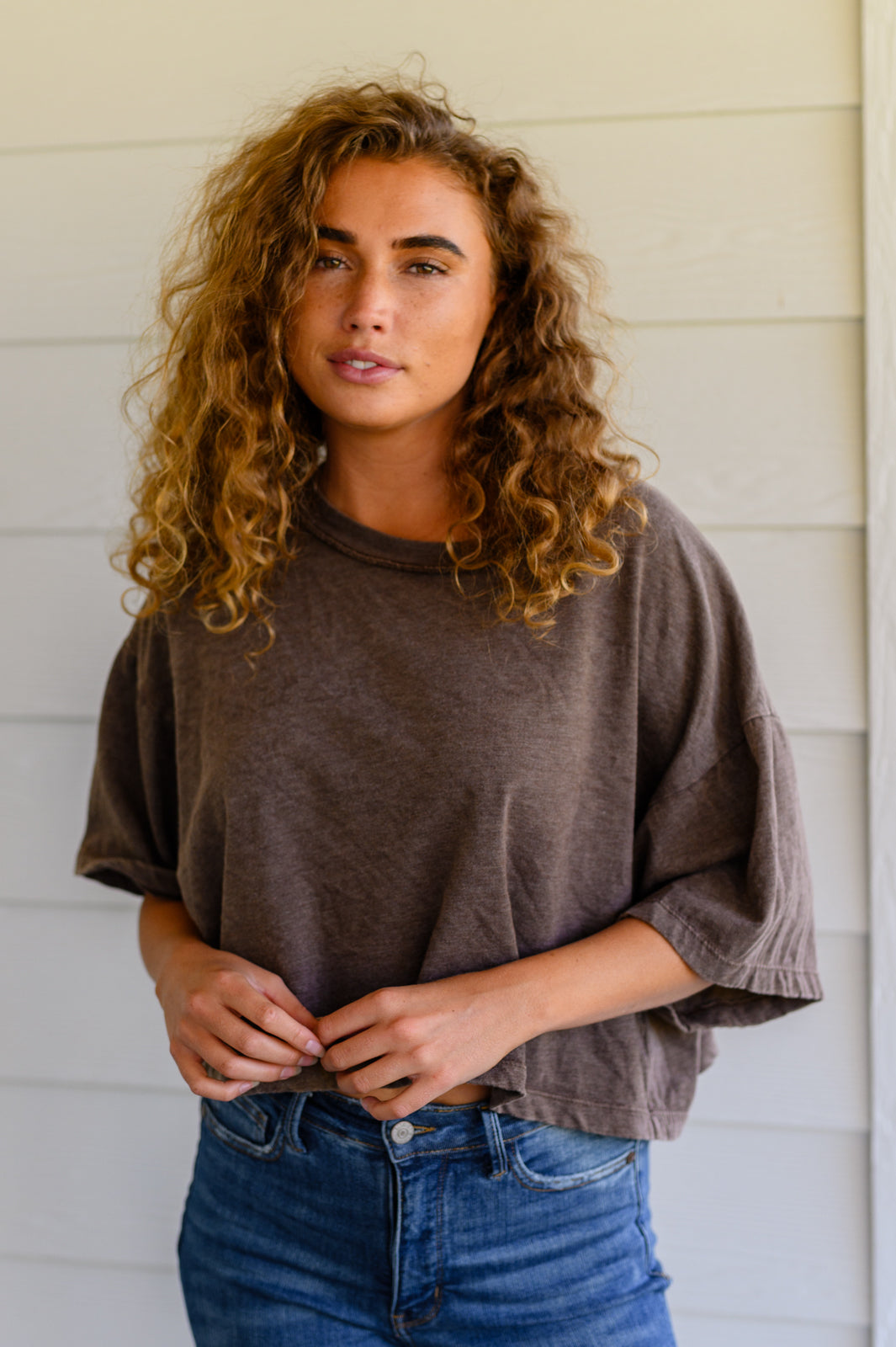 ONLINE EXCLUSIVE Can't Handle It Cropped T-Shirt