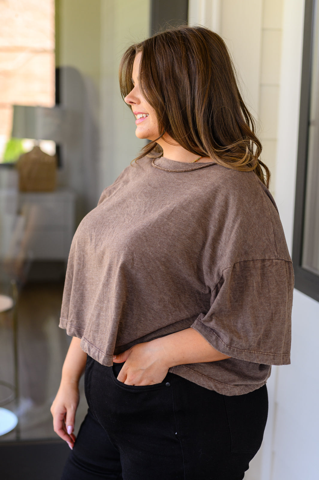 ONLINE EXCLUSIVE Can't Handle It Cropped T-Shirt