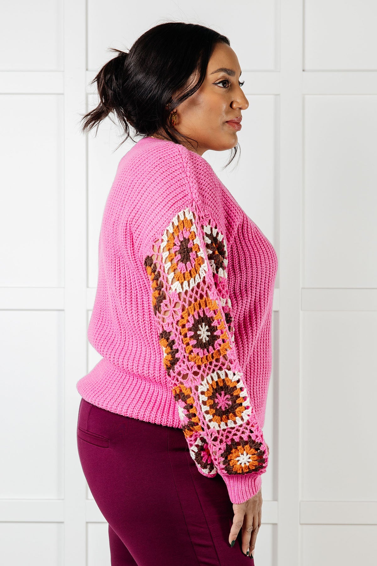 ONLINE EXCLUSIVE Can't Stop this Feeling V-Neck Knit Sweater