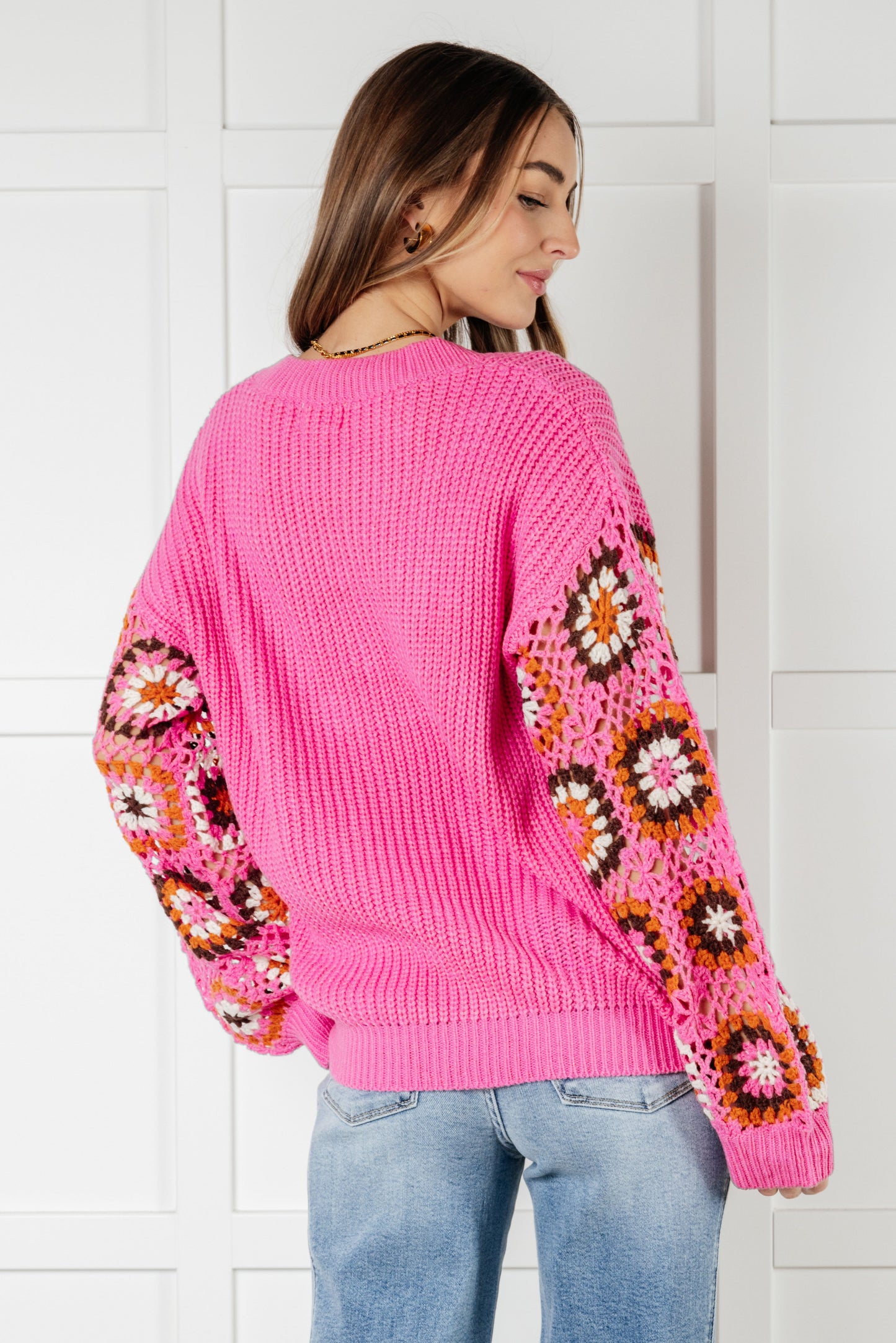 ONLINE EXCLUSIVE Can't Stop this Feeling V-Neck Knit Sweater