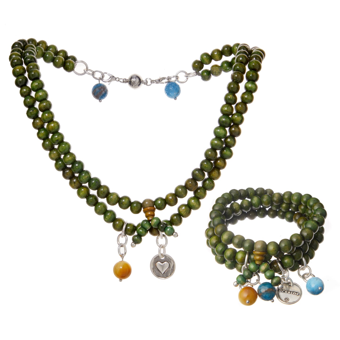 ONLINE EXCLUSIVE - Katia Designs Breathe boho wrap bracelet/necklace