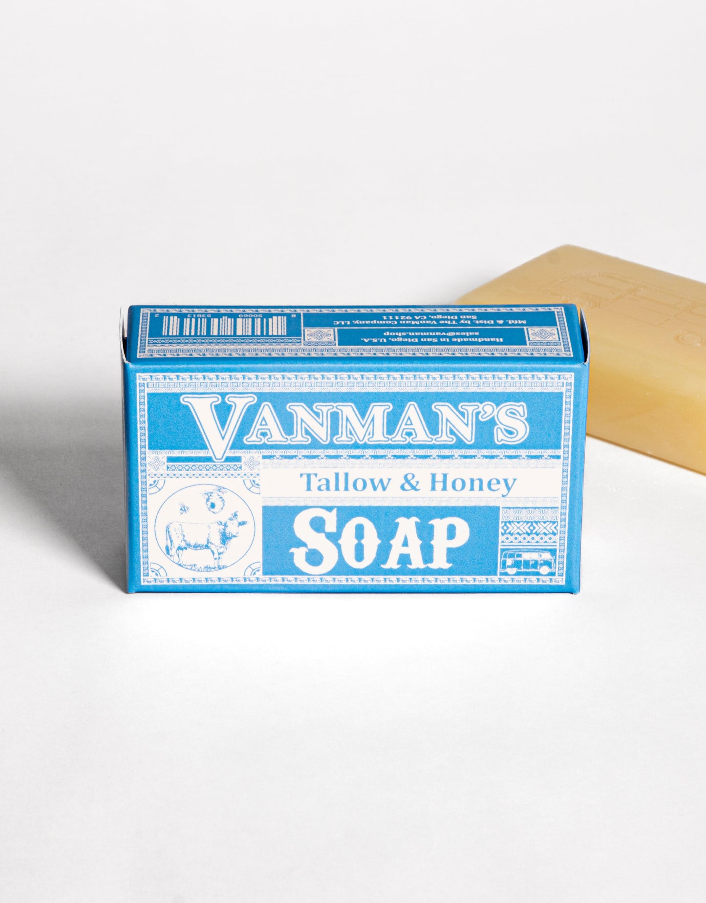 ONLINE EXCLUSIVE VanMan's Tallow & Honey Soap