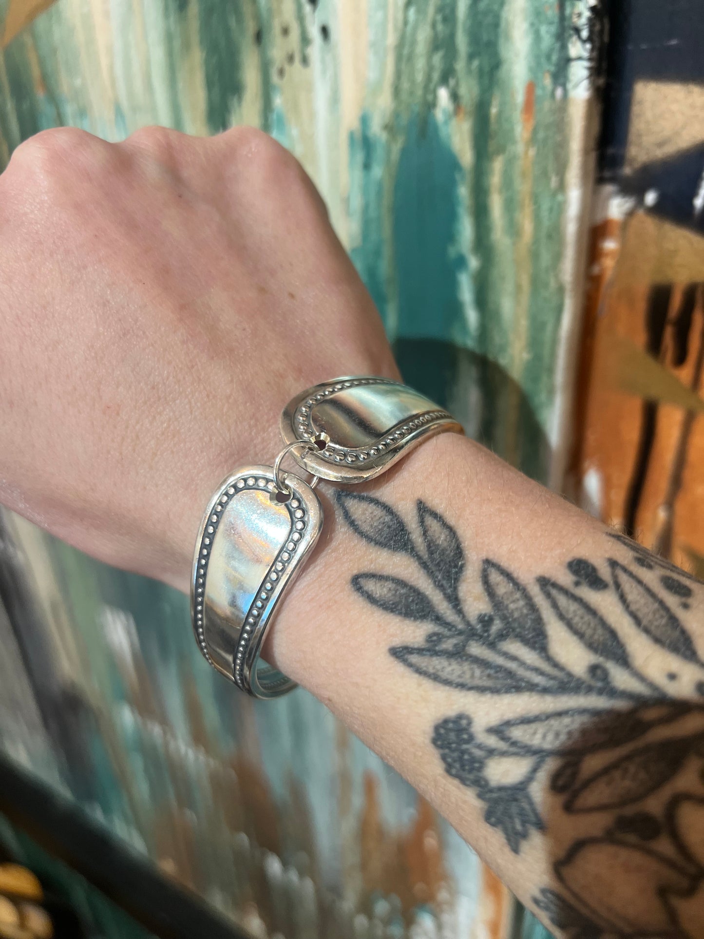 Magnetic Closure Spoon Bracelet