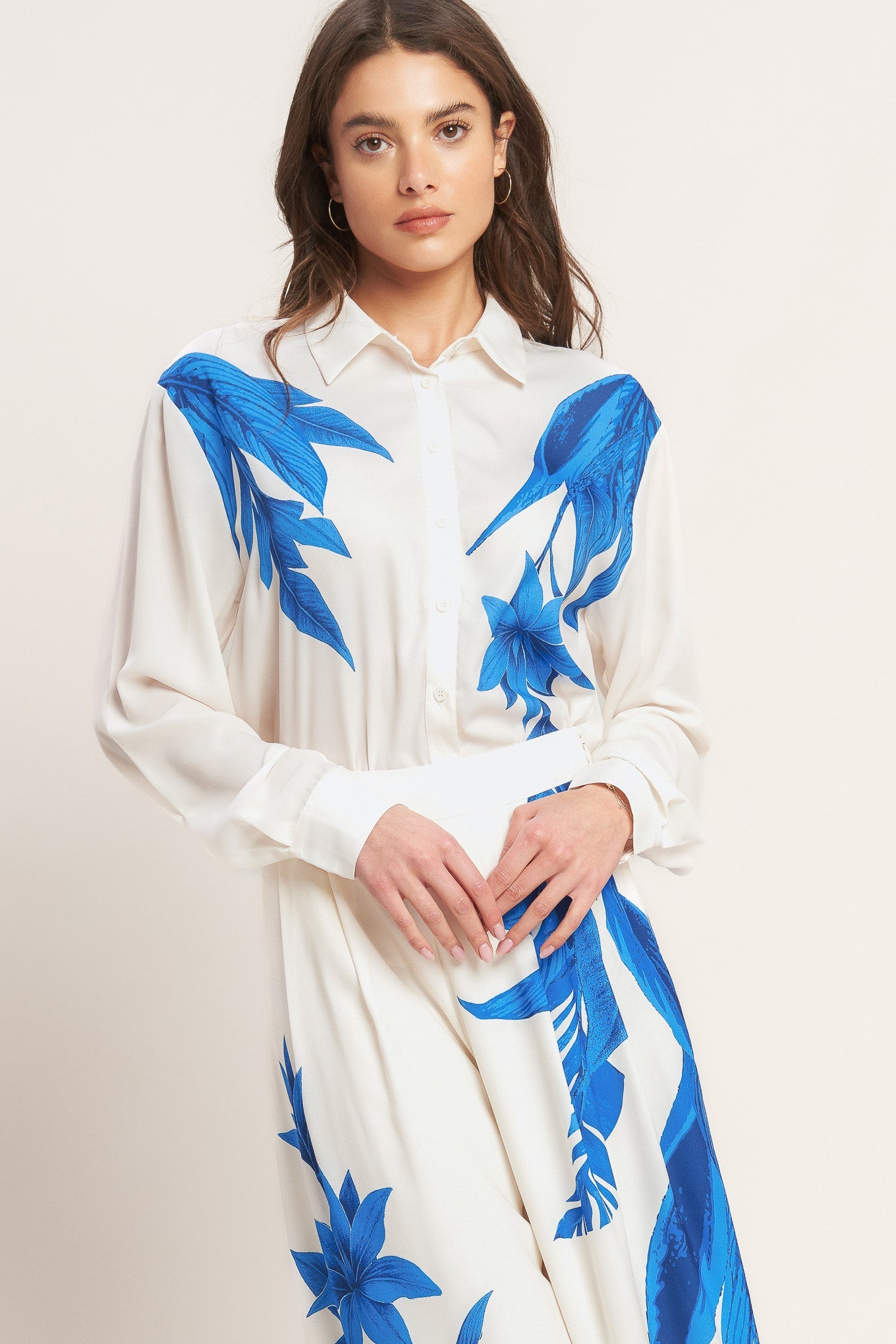 ONLINE EXCLUSIVE - Botanical woven pants