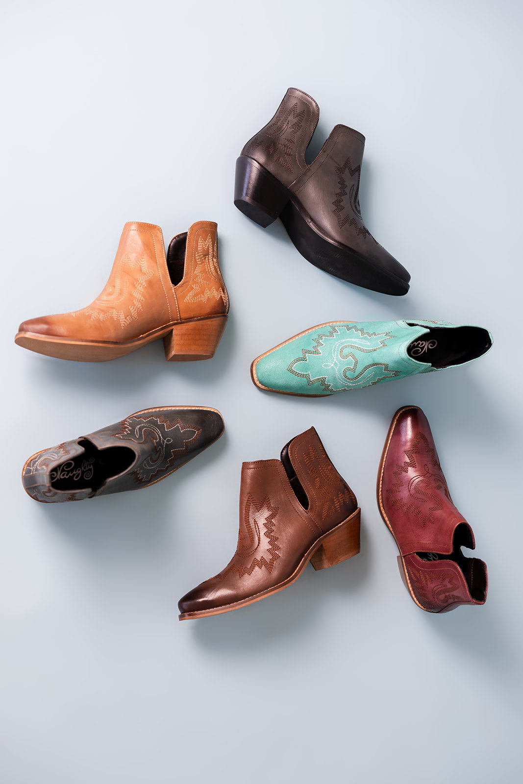 ONLINE EXCLUSIVE Kickin' Booties in Turquoise Suede
