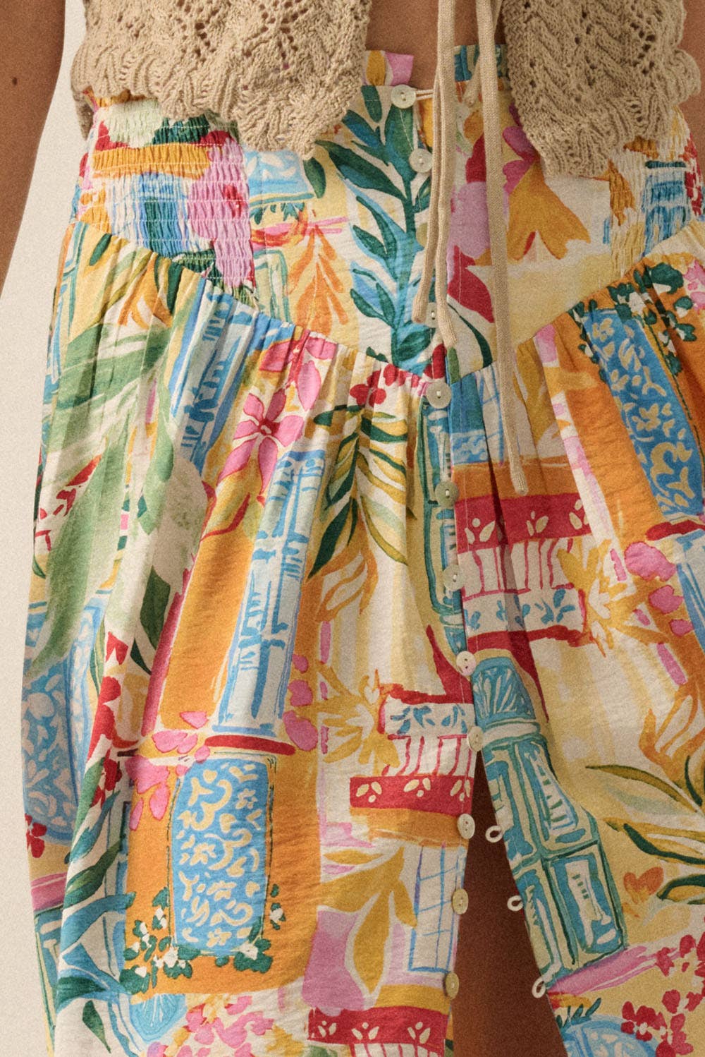 Laney Floral Maxi Skirt