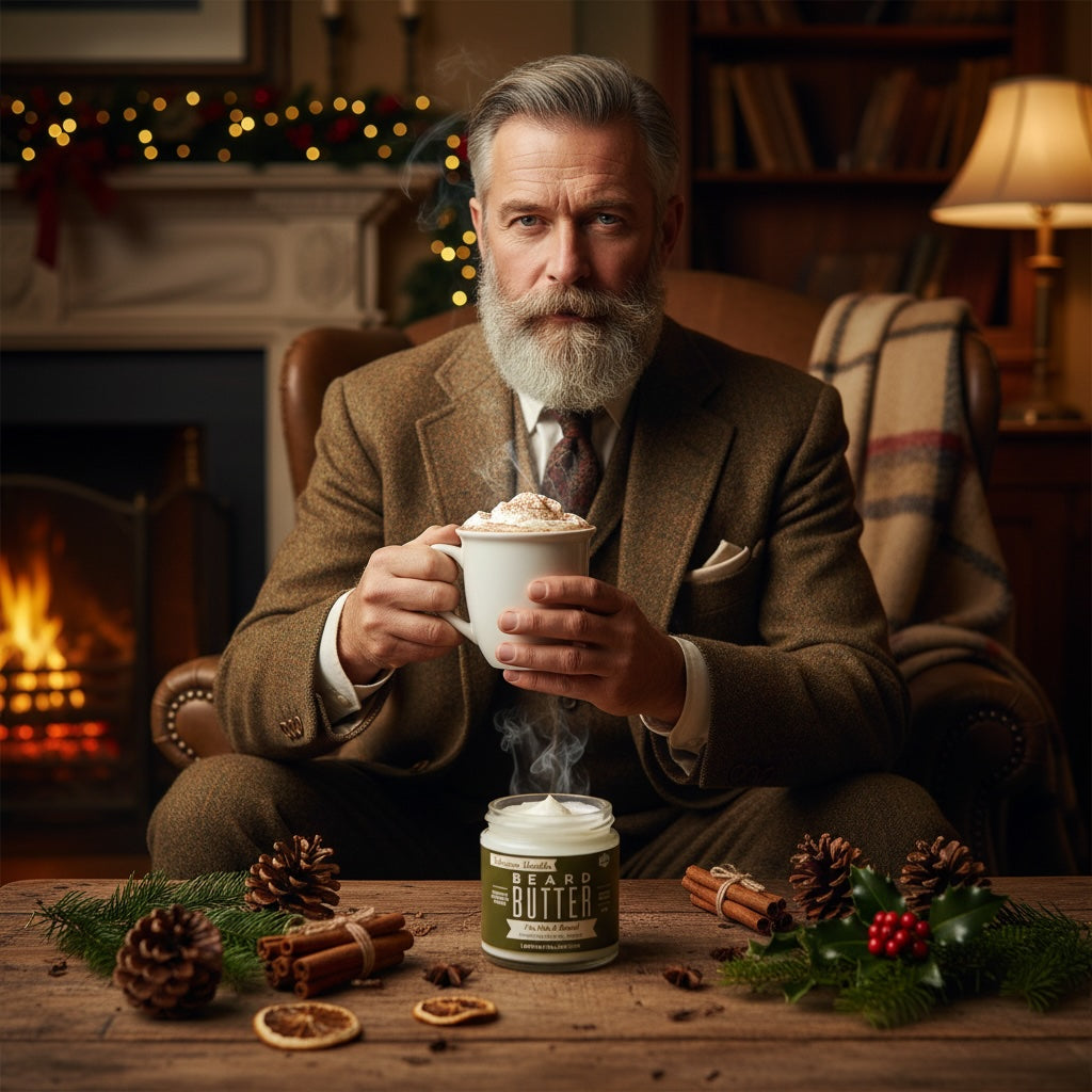 ONLINE EXCLUSIVE Tallow Man Tobacco Vanilla Beard + Body Butter | Men's Grooming | Grass-Fed Tallow | 9oz