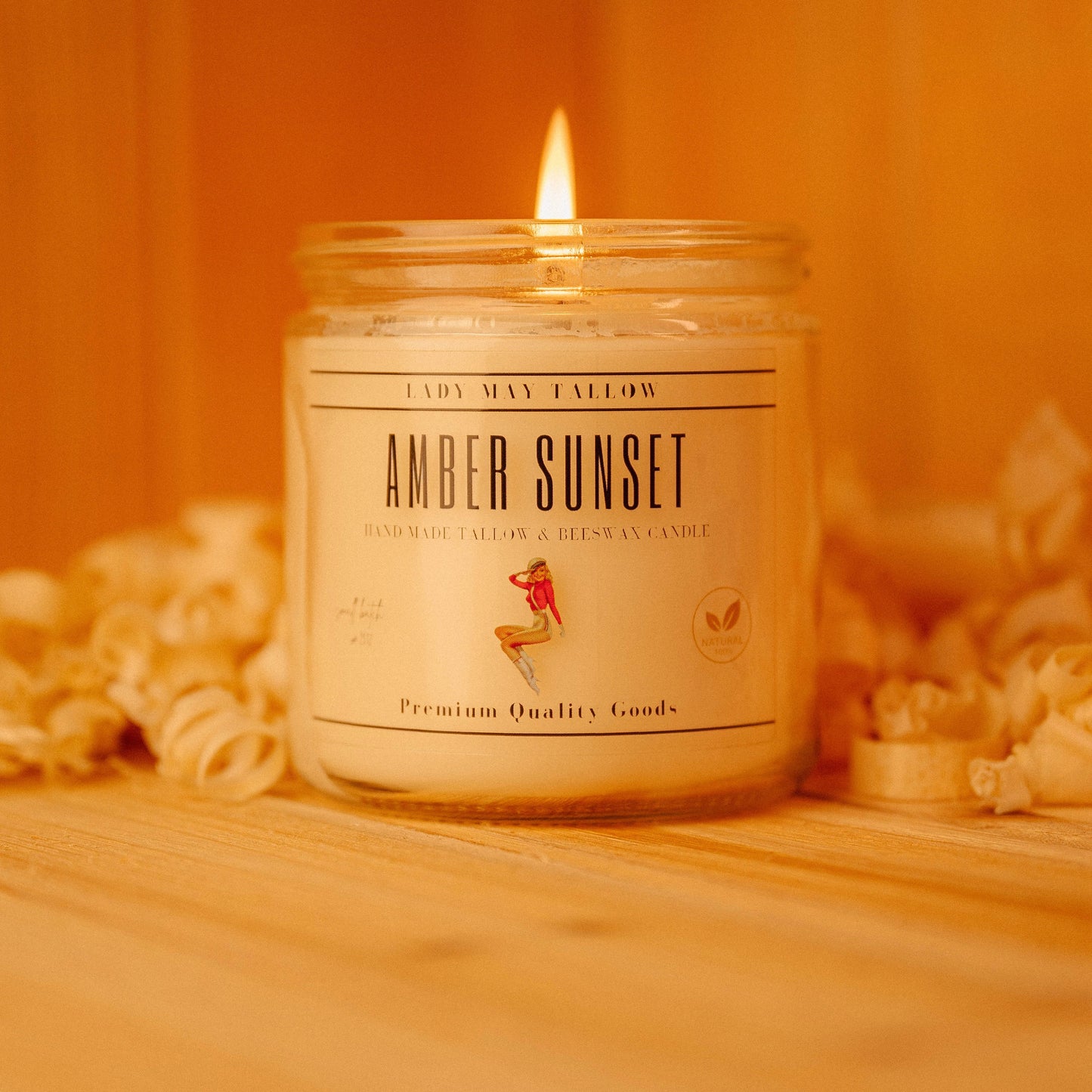 ONLINE EXCLUSIVE - Seasonal Tallow & Beeswax Candle