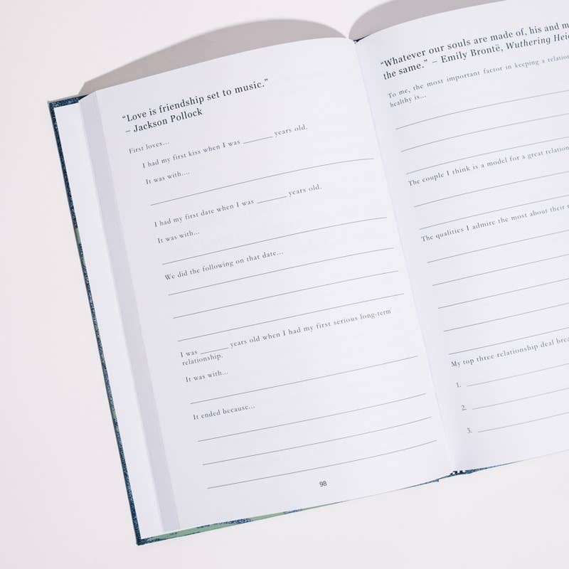 Dad, I Want to Hear Your Story Journal