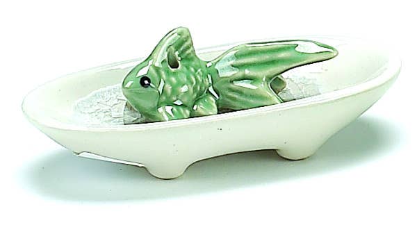 Ceramic Goldfish ring dish