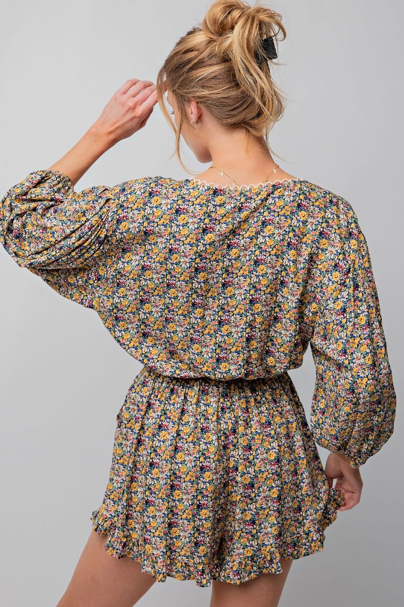 Melodie Floral Romper