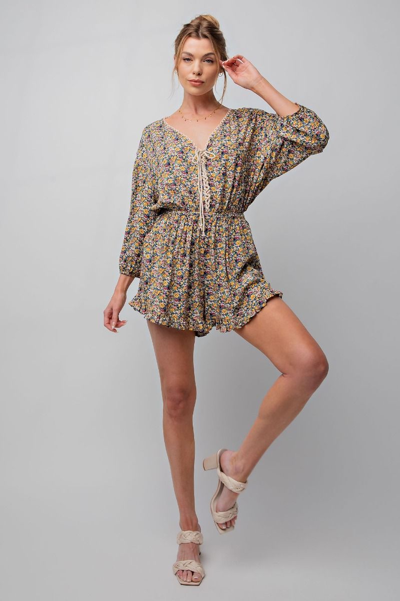 Melodie Floral Romper
