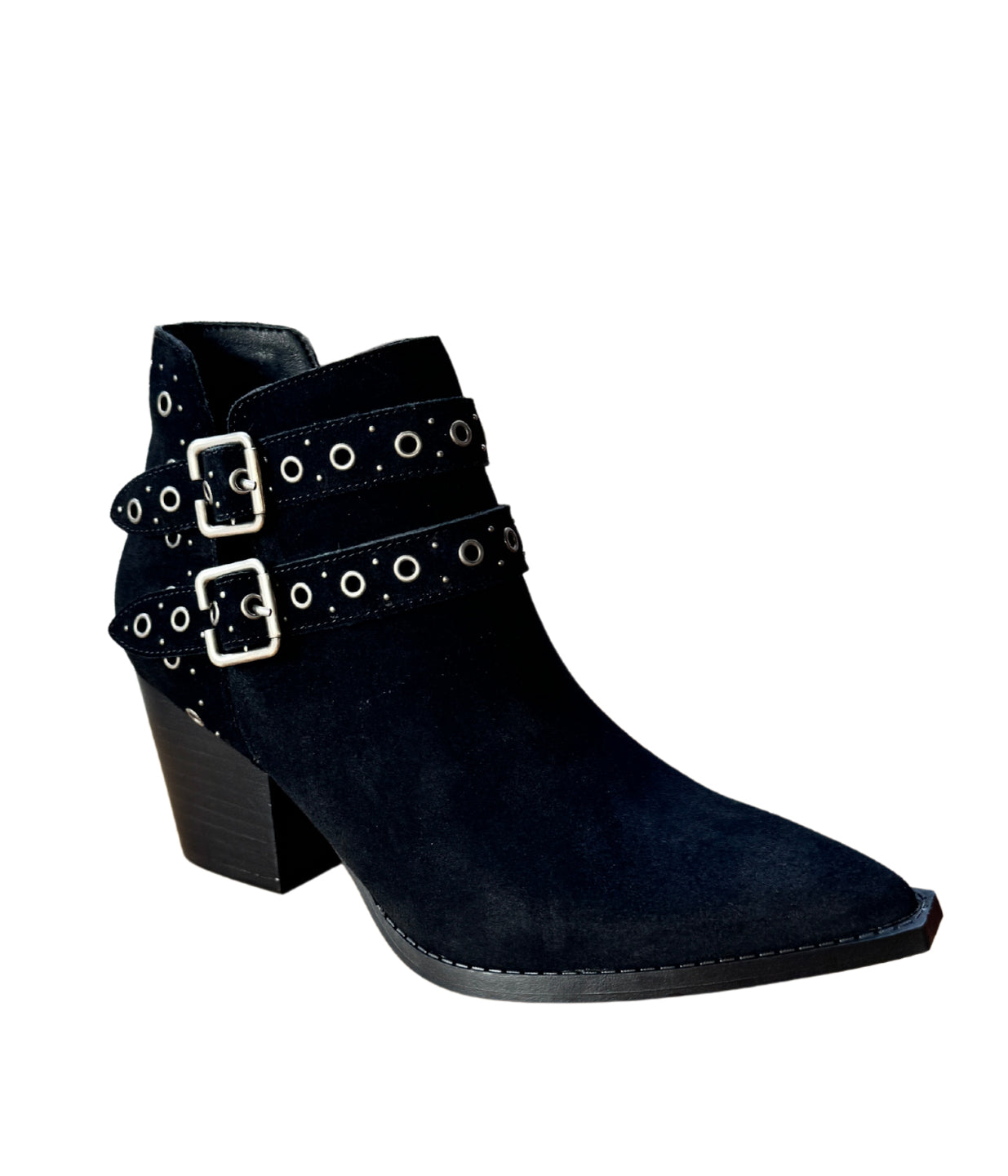 ONLINE EXCLUSIVE Elsa Leather Ankle Boot in Black