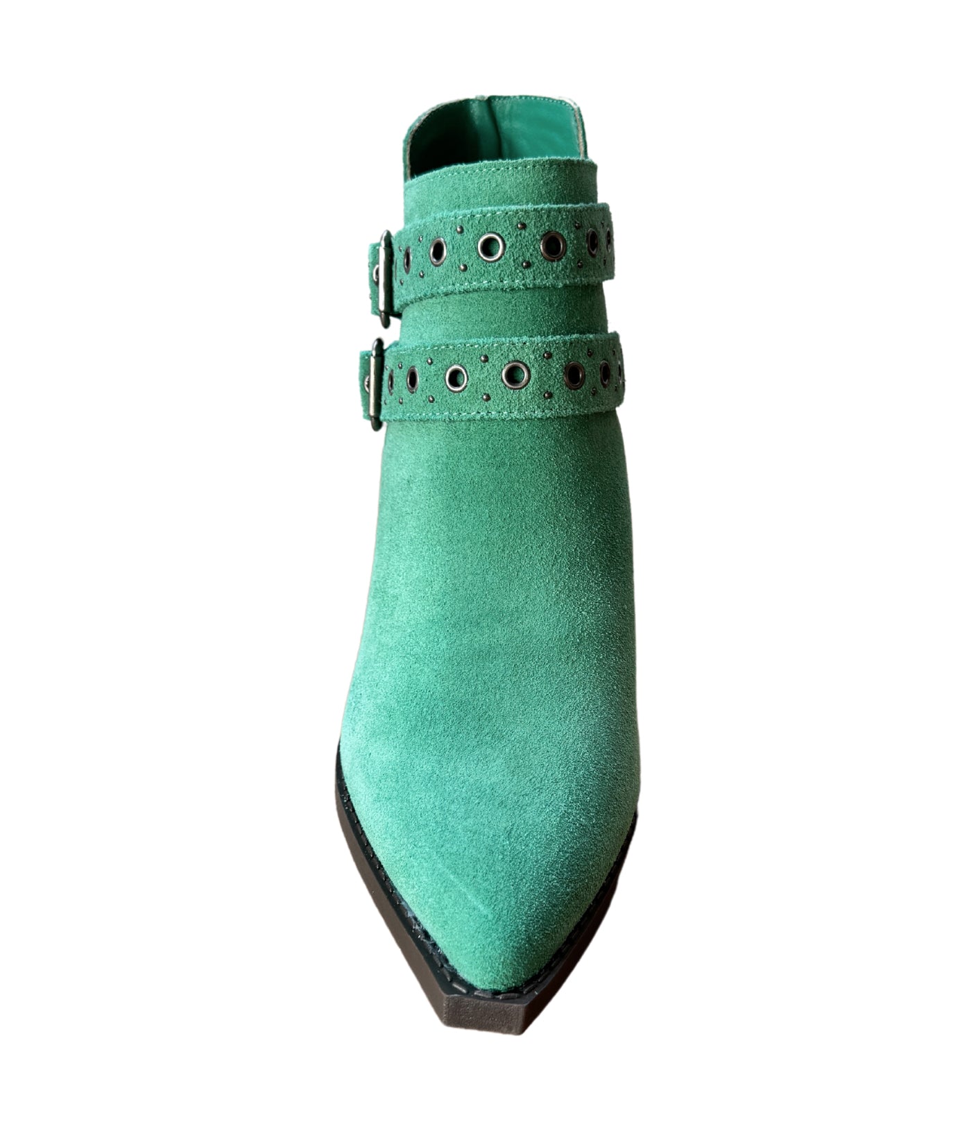 ONLINE EXCLUSIVE Elsa Leather Ankle Boot in Teal