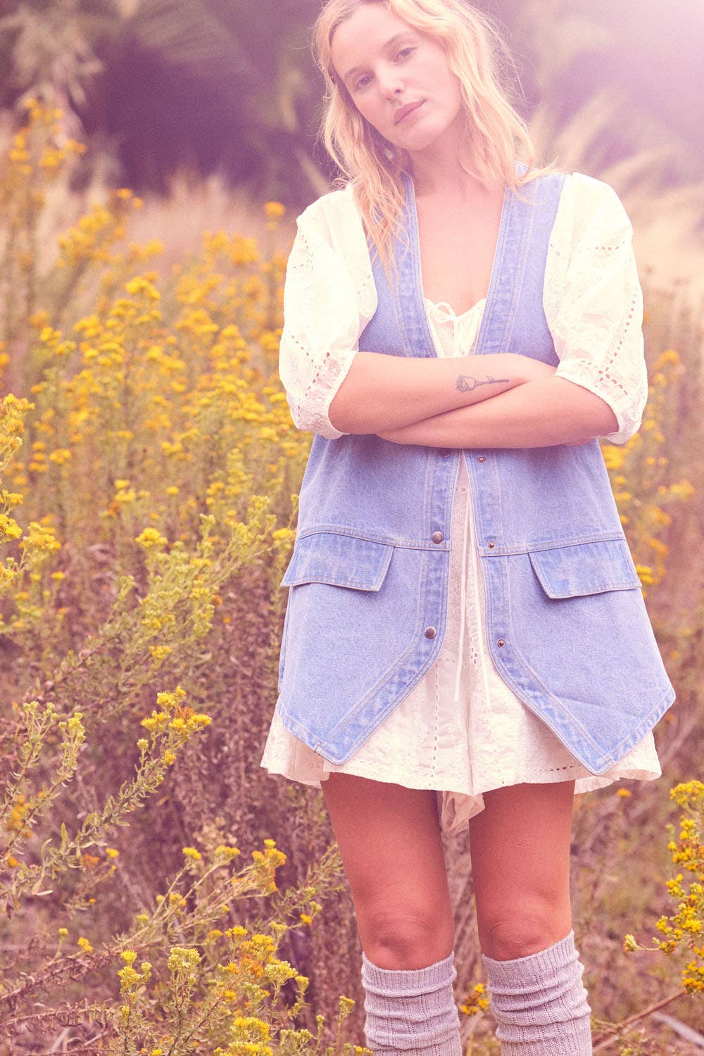 Tate Denim Vest