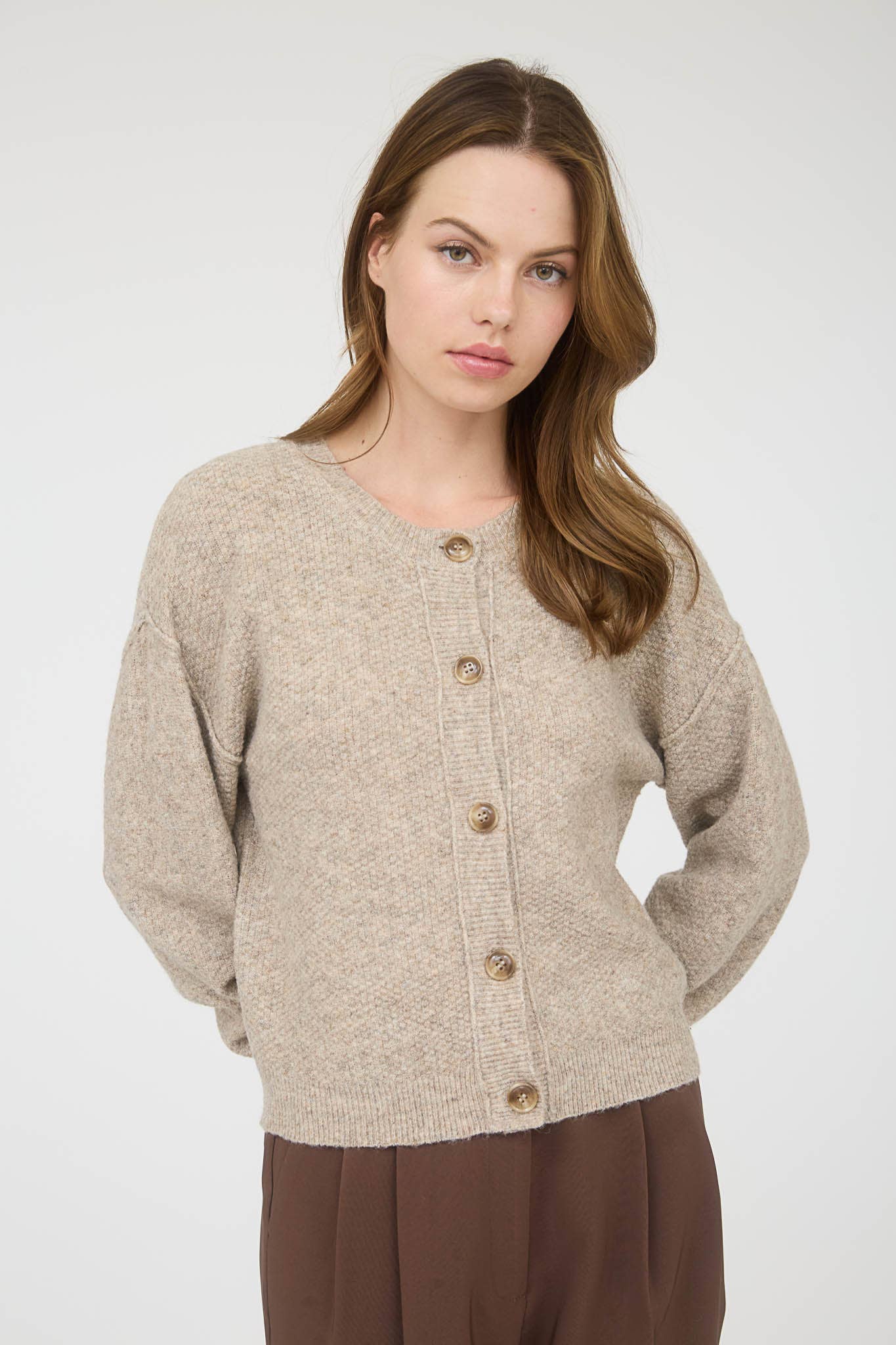 Aiden knit button down cardigan