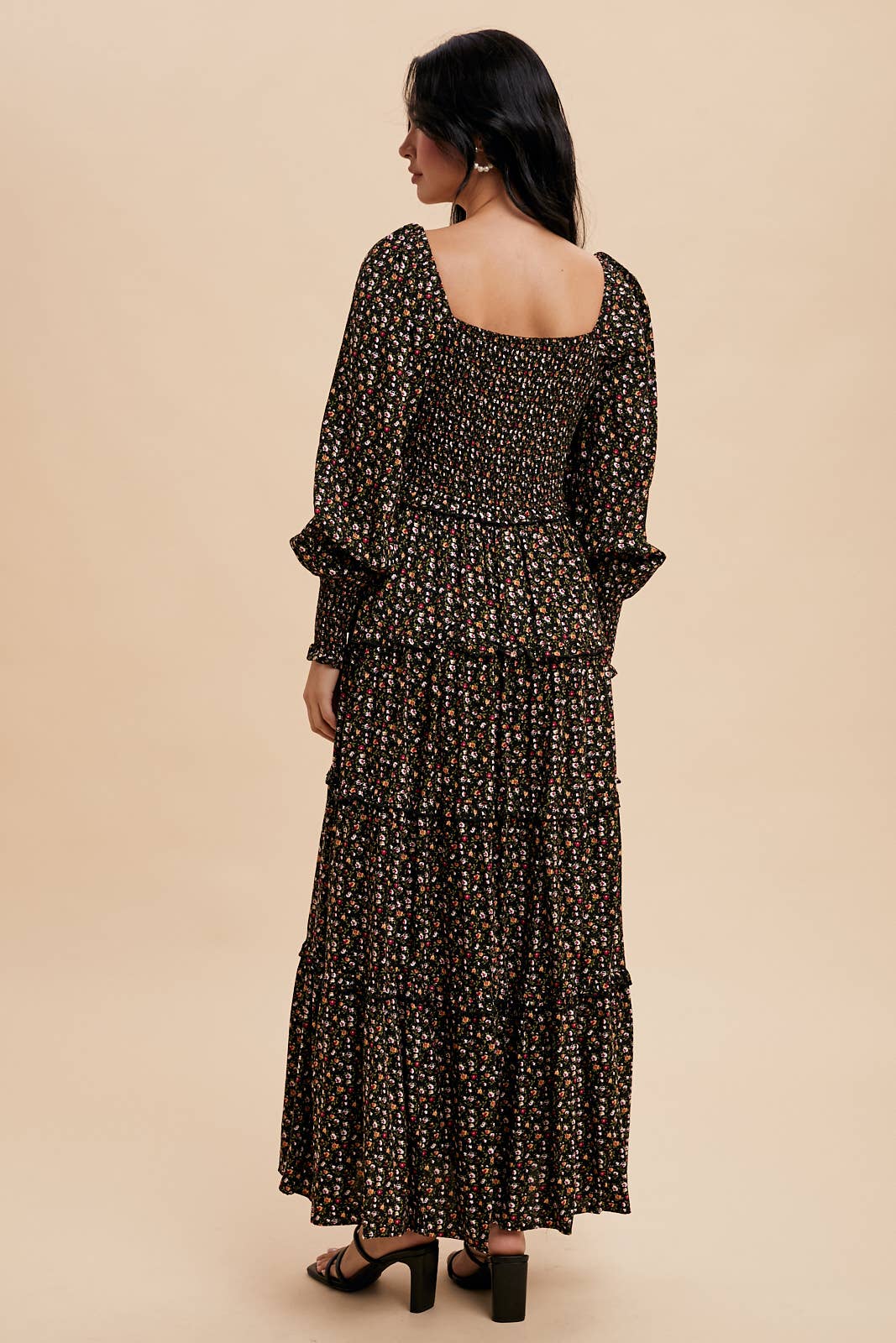 SWEETHEART FLORAL MAXI DRESS