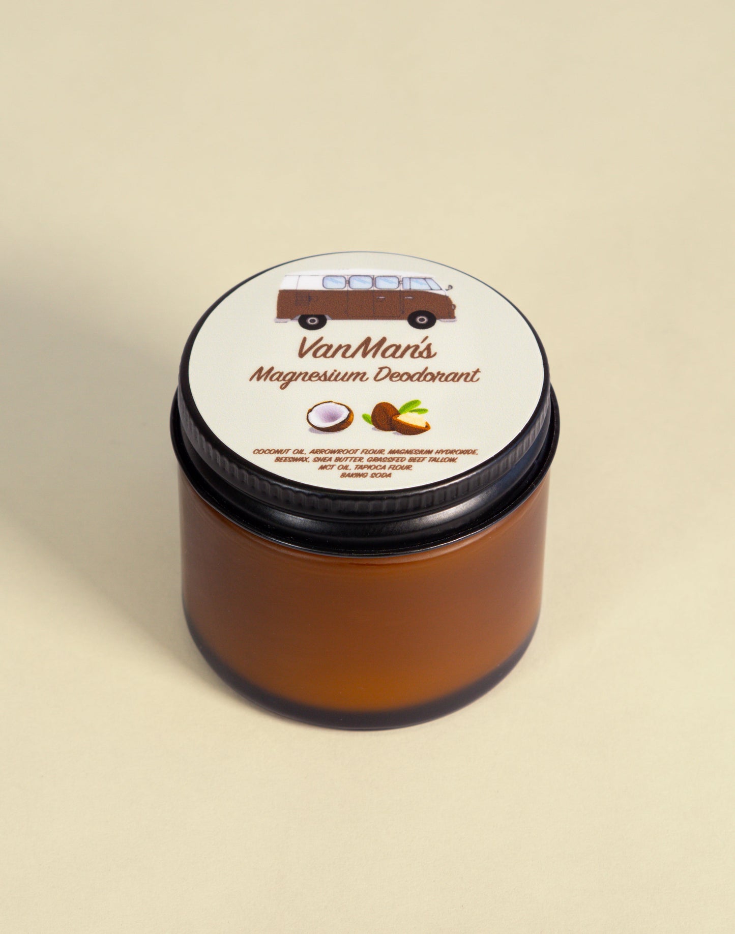 ONLINE EXCLUSIVE VanMan's Coconut Magnesium Deodorant - 2 oz