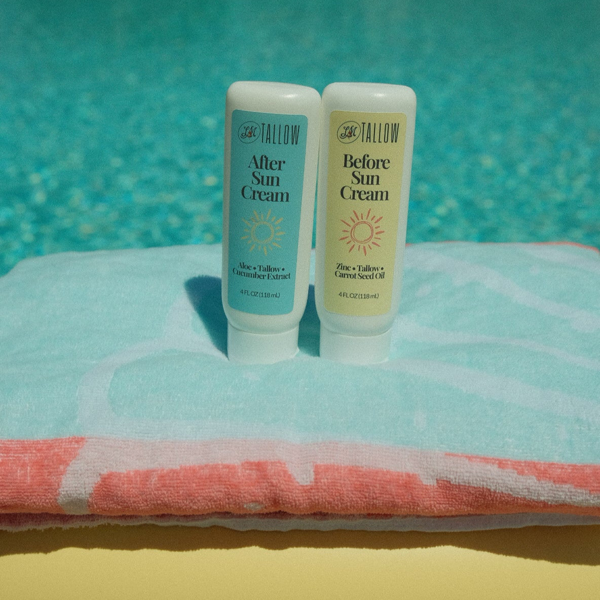 ONLINE EXCLUSIVE Tallow After Sun Cream - Natural Sunburn Relief & Skin Recovery with Calendula, Aloe & Lavender