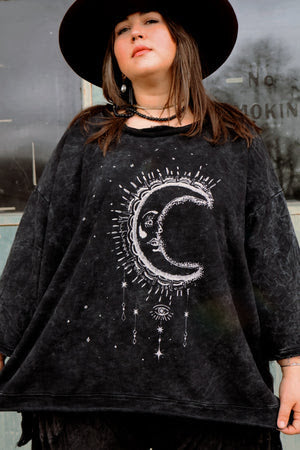 Free Size 0-24 KB Dream Pullover - Moon