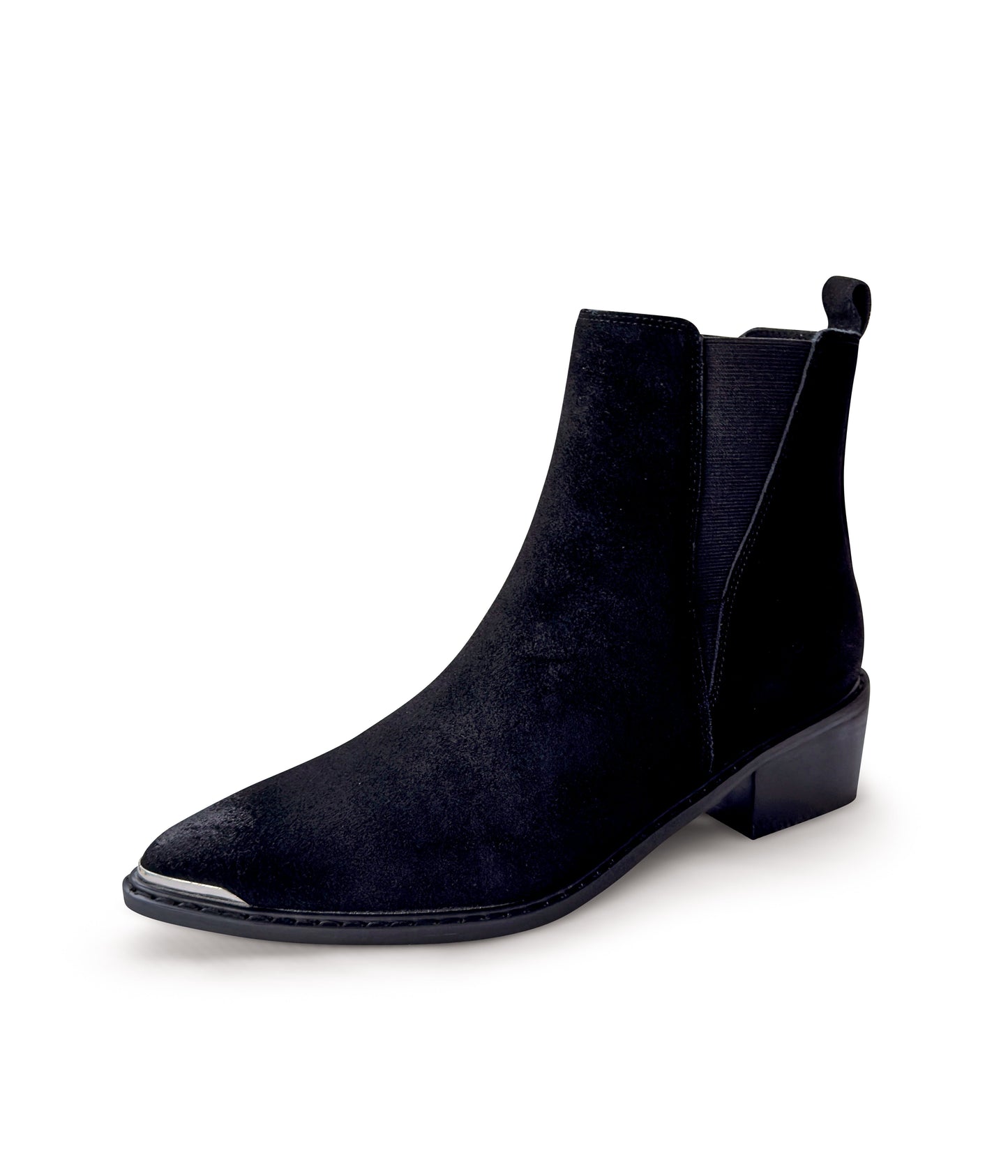 ONLINE EXCLUSIVE Wylie Suede Ankle Boot in Black