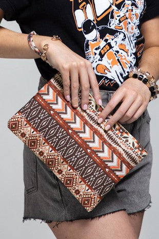 DESERT CANYON pouch wristlet