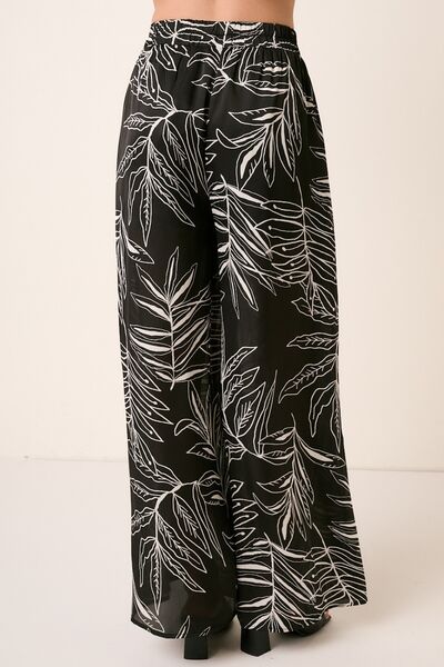 ONLINE EXCLUSIVES Mittoshop Printed Wide Leg Pants