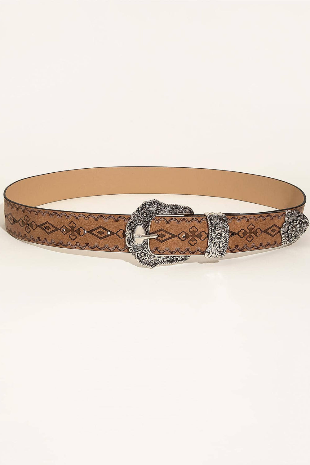 ONLINE EXCLUSIVE Patterned PU Leather Belt