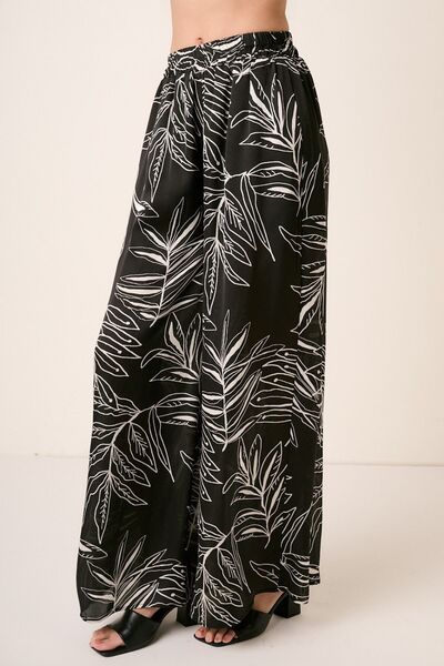 ONLINE EXCLUSIVES Mittoshop Printed Wide Leg Pants