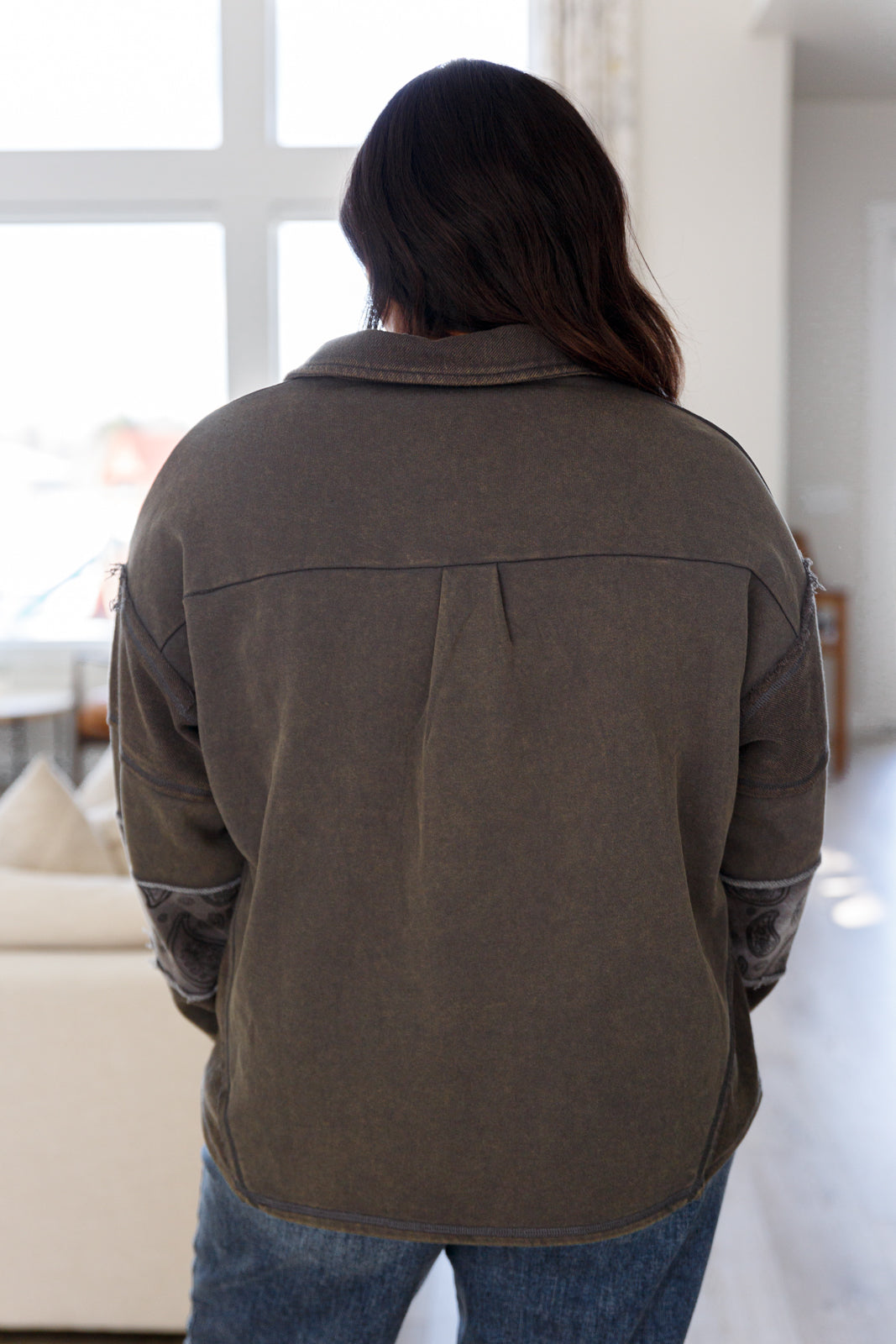 ONLINE EXCLUSIVE Moonstone Mineral Wash Pullover