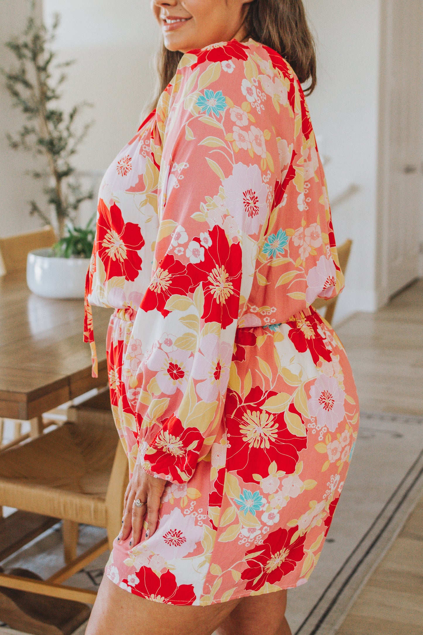 ONLINE EXCLUSIVE Rare Beauty Floral Romper