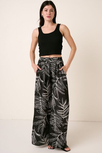 ONLINE EXCLUSIVES Mittoshop Printed Wide Leg Pants