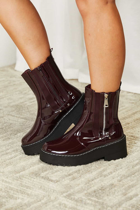 ONLINE EXCLUSIVE Forever Link Side Zip Platform Boots