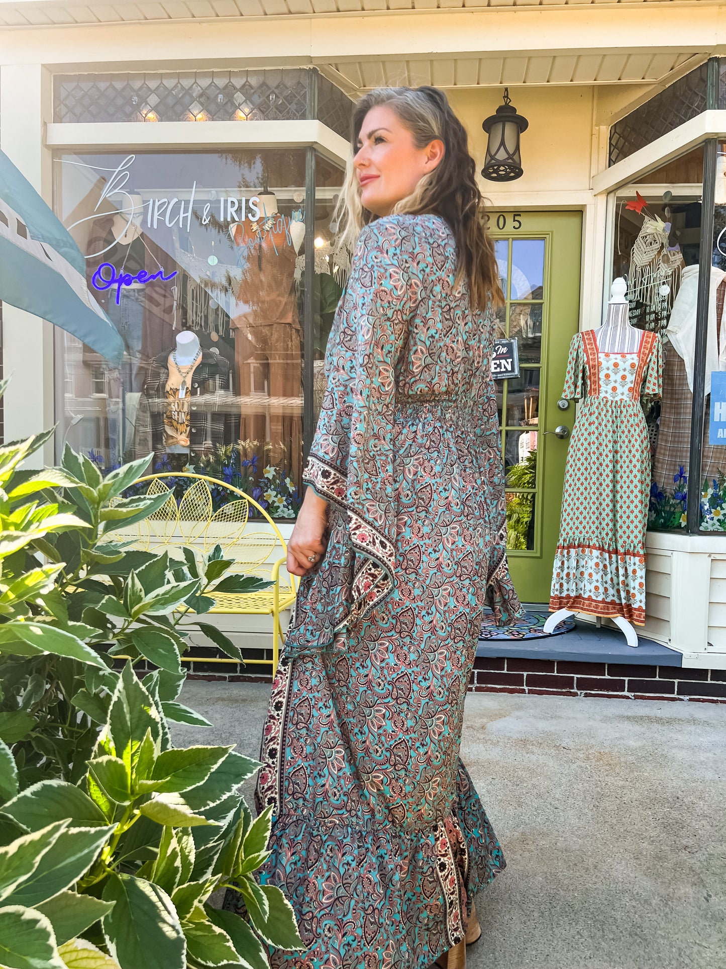 OS 2-14 Long Recycled Sari Dresses