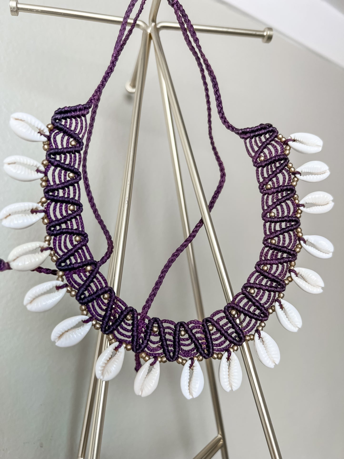 Adjustable Handcrafted SHell Necklace