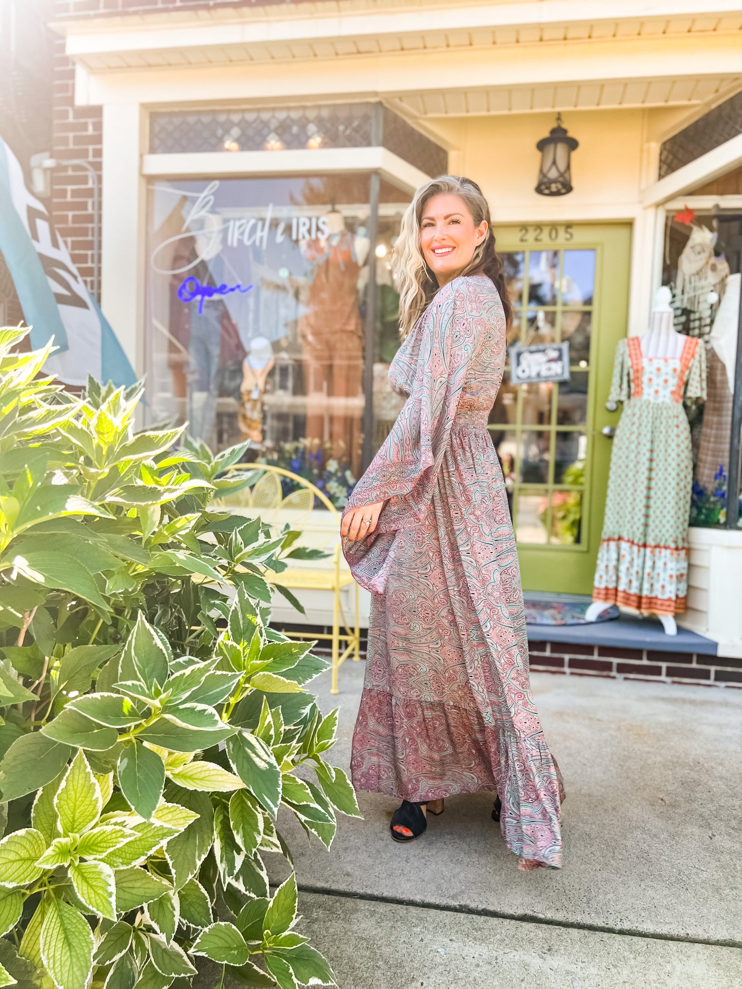 OS 2-14 Long Recycled Sari Dresses