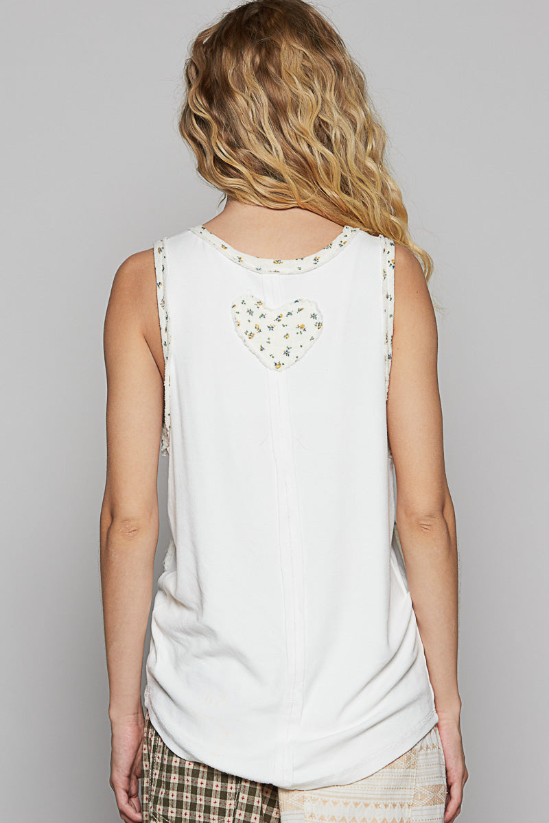 POL Summer Dreamer peace tank top