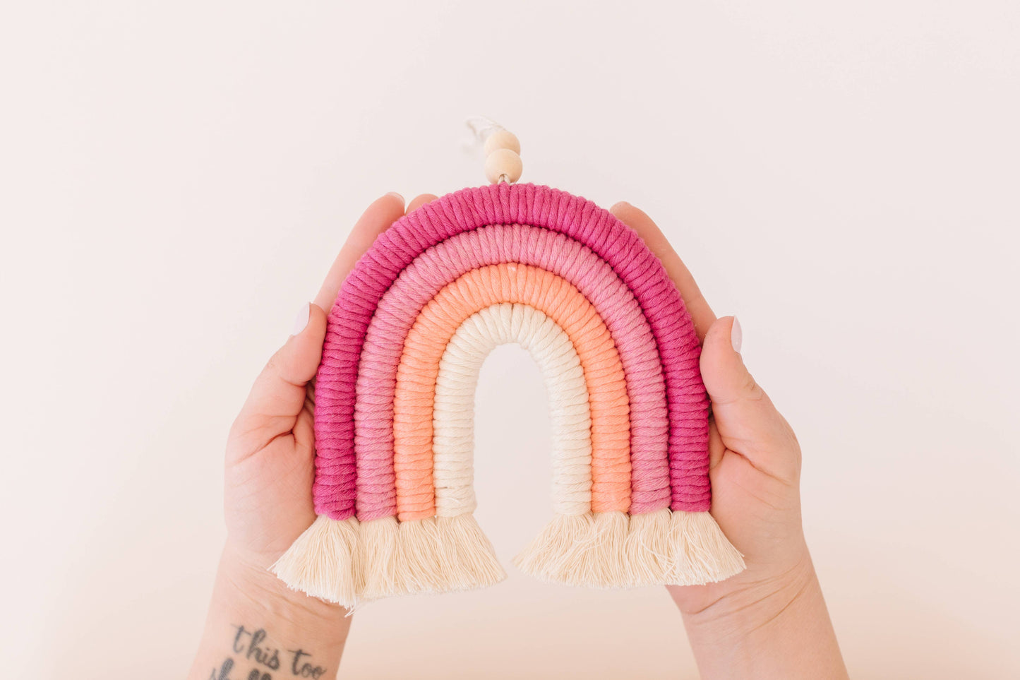 DIY Macrame Rainbow Kit / Craft/  Do It Yourself