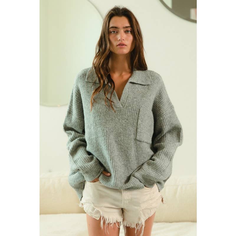 Wonderful Oversized knit pullover