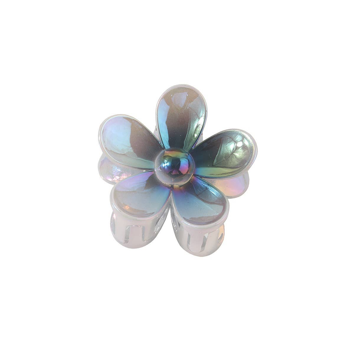 COLORFUL FLOWER HAIR CLAW CLIP